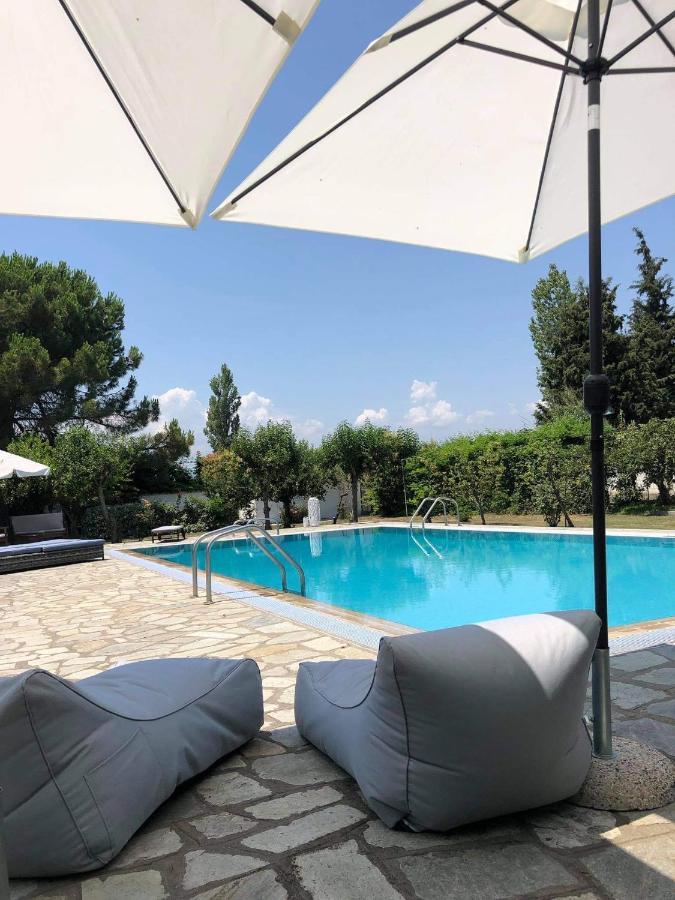 Zeusplace Poolvilla Natura Paralia Kateríni מראה חיצוני תמונה