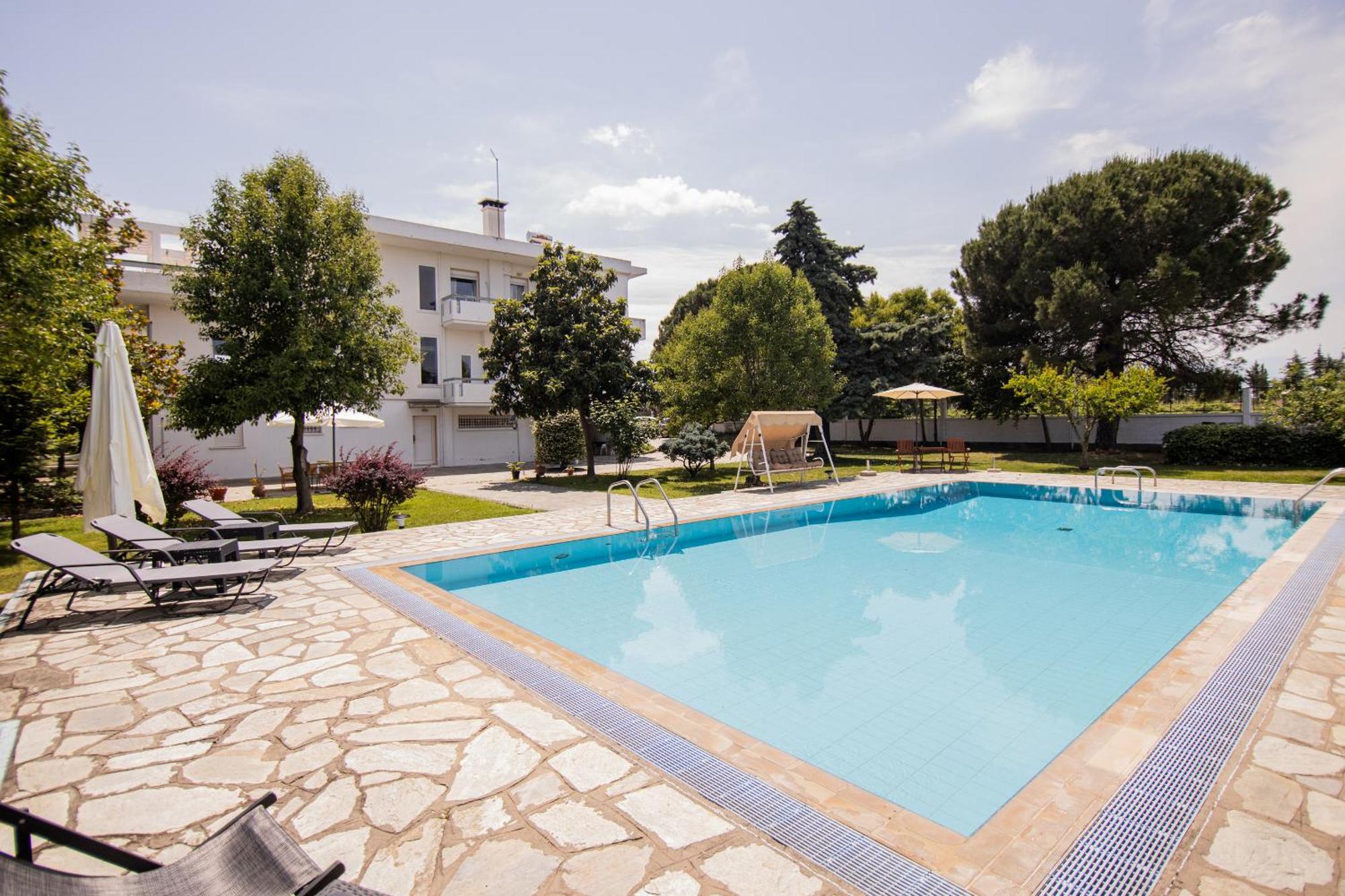 Zeusplace Poolvilla Natura Paralia Kateríni מראה חיצוני תמונה